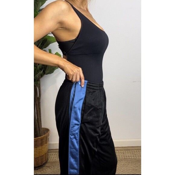 Vintage Old Navy Boy 16 Tear Away Track Pants Wide Leg Snap 2000s Y2K Baggy Logo - Picture 5 of 16